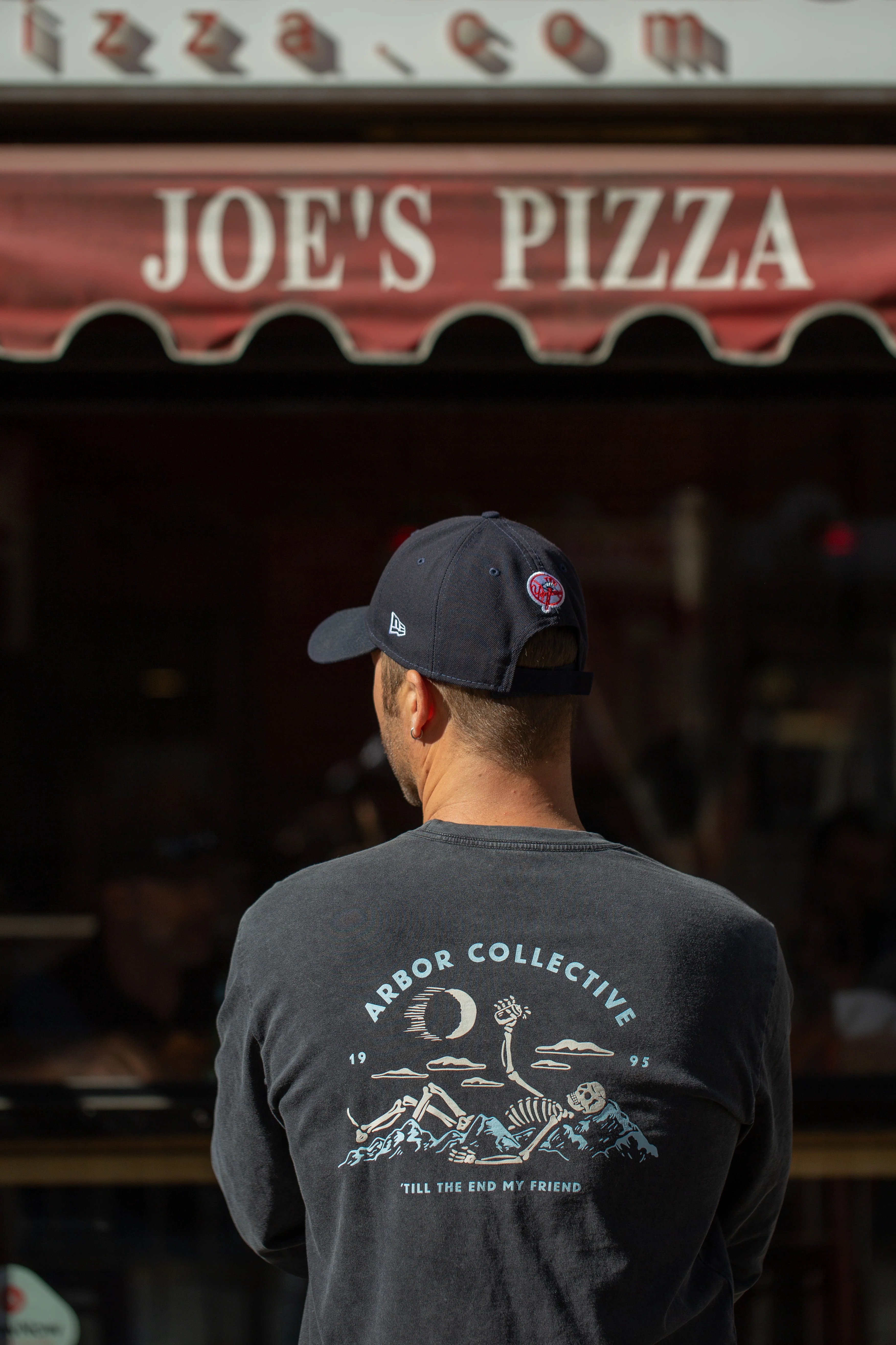 Till The End Long Sleeve Tee - Mineral Wash Black - Image 7