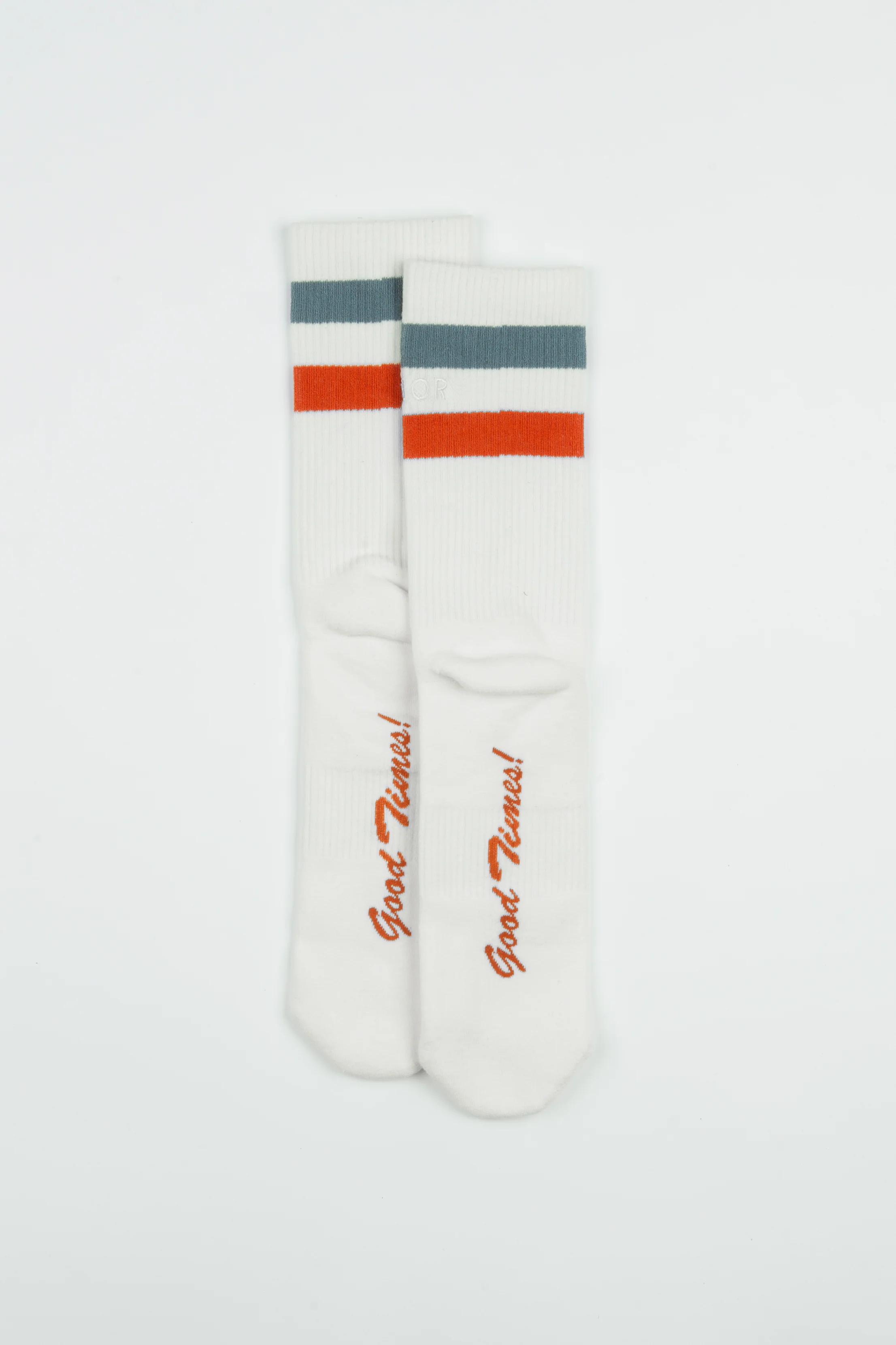 Good Times Vintage Stripes Socks - Blue Red - Image 2