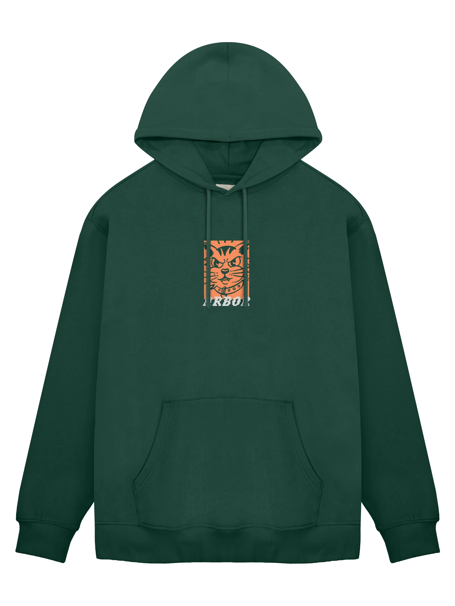 Whiskers Hood - Forest Green