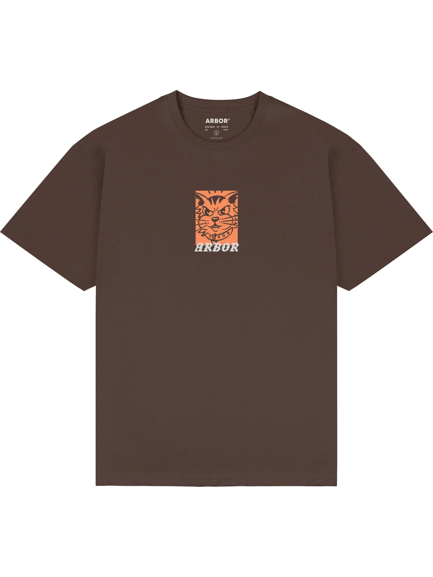 Whiskers T-Shirt - Chocolate