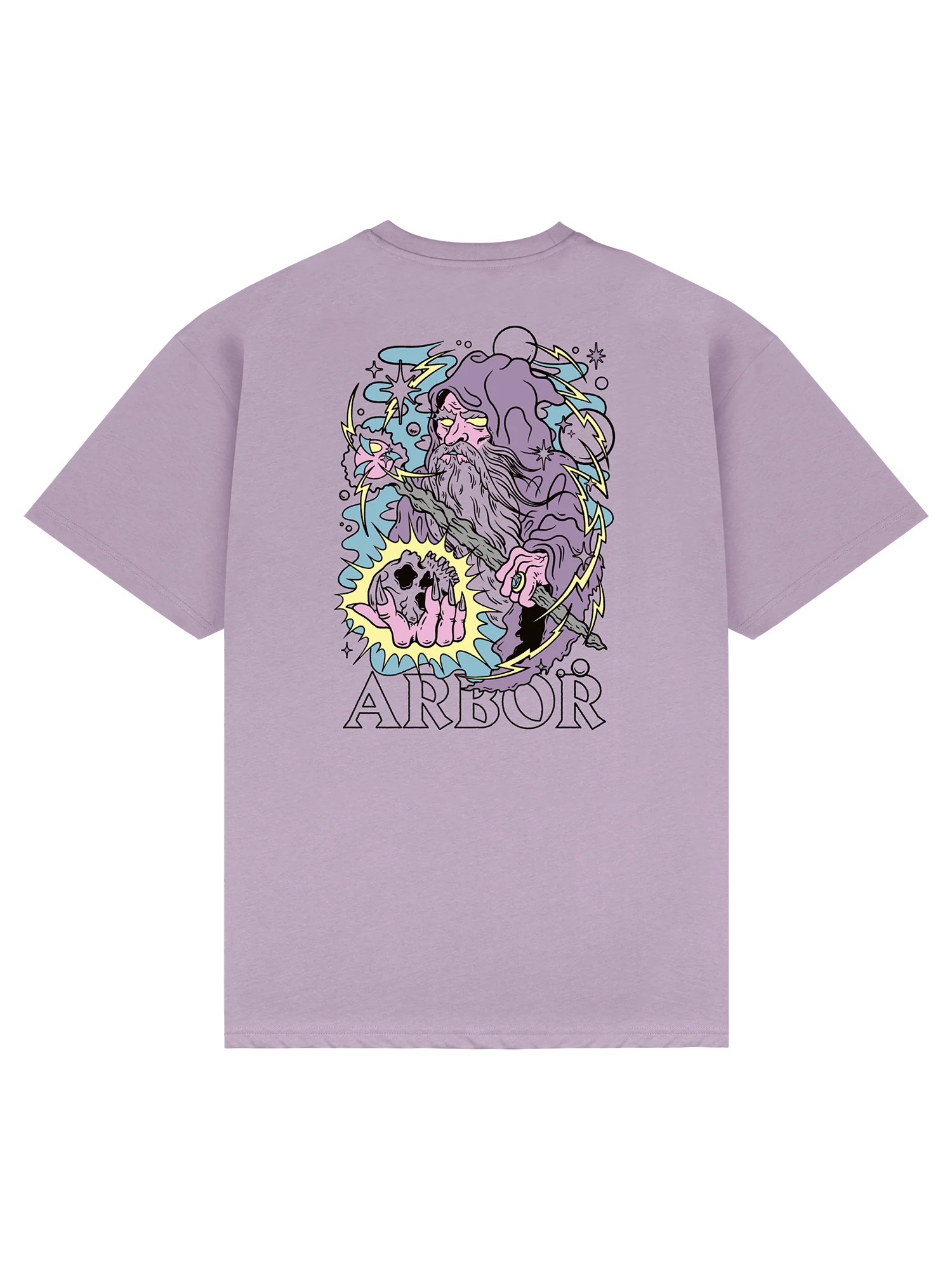 Wizard T-Shirt - Faded Purple - Image 3